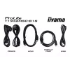 Monitorius iiyama ProLite T1932MSC-B1S 48,3 cm (19 colių) 1280x1024 Full HD LED liečiamas stalinis juodas