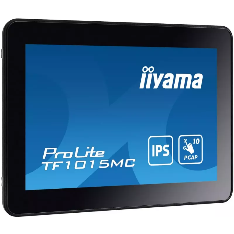 Monitorius iiyama TF1015MC-B3 25.6 cm (10.1 colio) 1280x800 pikselių HD LED liečiamas juodas