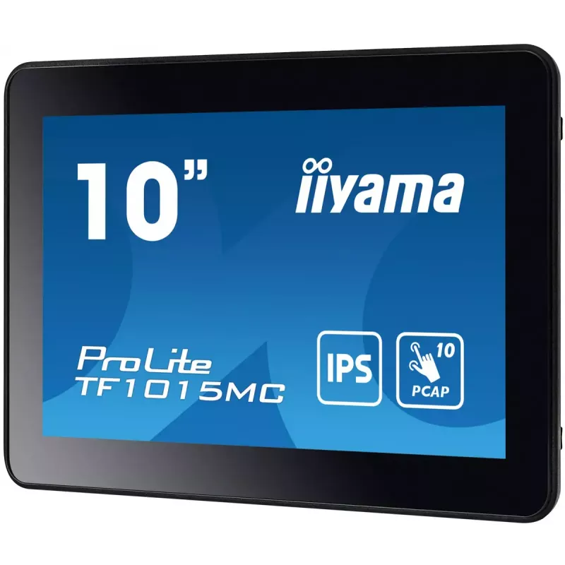 Monitorius iiyama TF1015MC-B3 25.6 cm (10.1 colio) 1280x800 pikselių HD LED liečiamas juodas