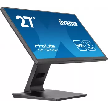 Monitorius iiyama ProLite T2752MSC-B1AG 68,6 cm (27 colių) 1920 x 1080 pikselių Full HD LED Touchscreen juodas