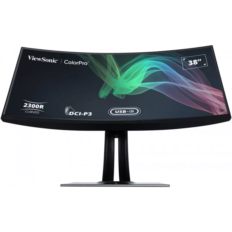 Monitorius ViewSonic VP3881a 96.5 cm (38 colių) 3840 x 1600 pikselių Quad HD+ LED juodas