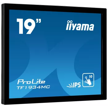 iiyama ProLite TF1934MC-B7X kompiuterio monitorius 48,3 cm (19 colių) 1280 x 1024 pikselių SXGA LED liečiamas ekranas juodas