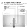 HP Series 7 Pro 27 colių 4K konferencinis monitorius - 727pm