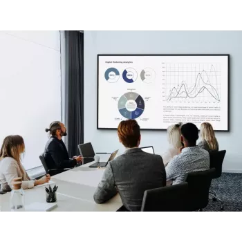 ViewSonic CDE7530 skaitmeninės reklamos ekranas 190,5 cm (75 colių) 4K Ultra HD (3840 x 2160), 450 cd/m², Wi-Fi, USB-C, integruotas SoC grotuvas, Android 11, juodas