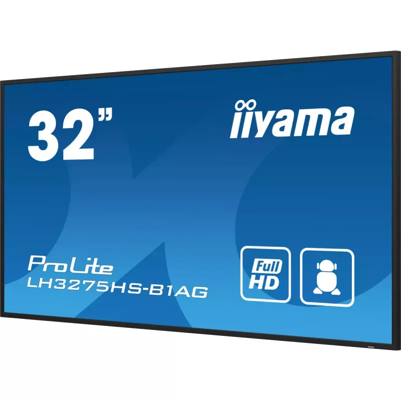 Skaitmeninės reklamos plokščiasis skydelis iiyama LH3275HS-B1AG 32 colių LCD Full HD 1920 x 1080