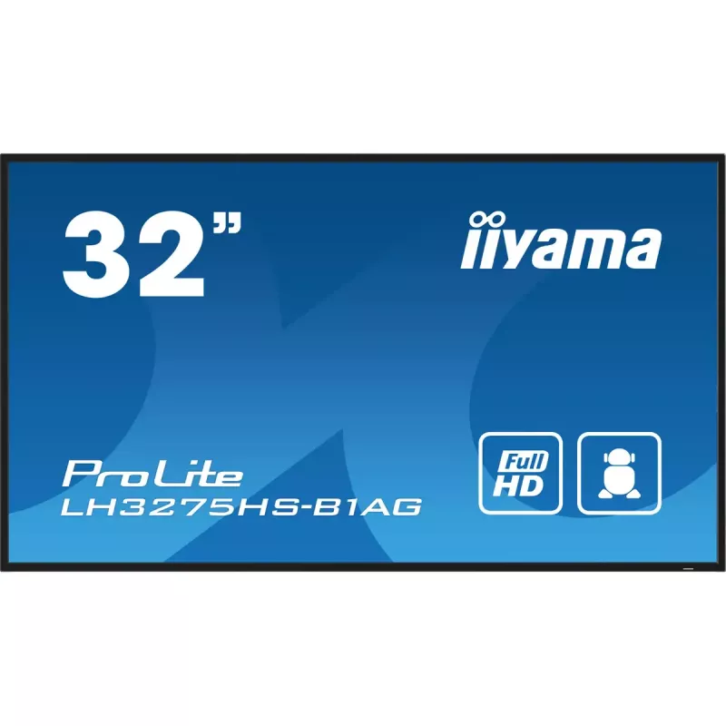 Skaitmeninės reklamos plokščiasis skydelis iiyama LH3275HS-B1AG 32 colių LCD Full HD 1920 x 1080