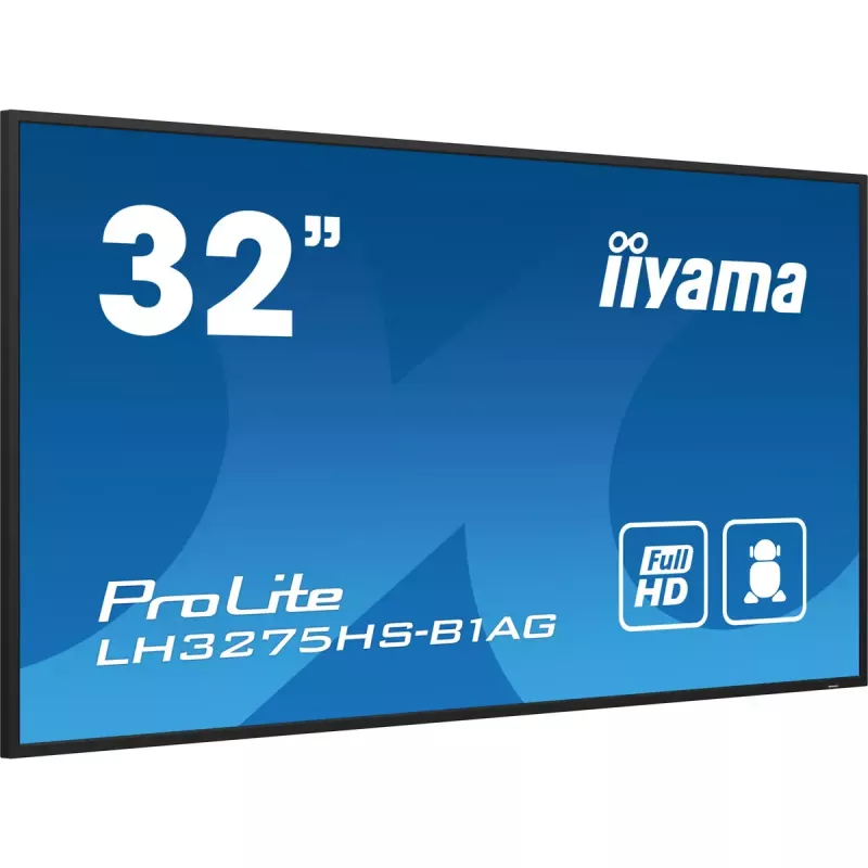 Skaitmeninės reklamos plokščiasis skydelis iiyama LH3275HS-B1AG 32 colių LCD Full HD 1920 x 1080