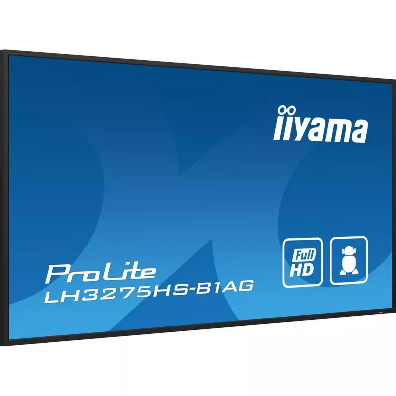 Skaitmeninės reklamos plokščiasis skydelis iiyama LH3275HS-B1AG 32 colių LCD Full HD 1920 x 1080