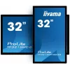 Monitorius iiyama ProLite TF3215MC-B2AG 80 cm (31,5 colio) 1920 x 1080 pikselių Full HD LED jutiklinis ekranas kioskams juodas