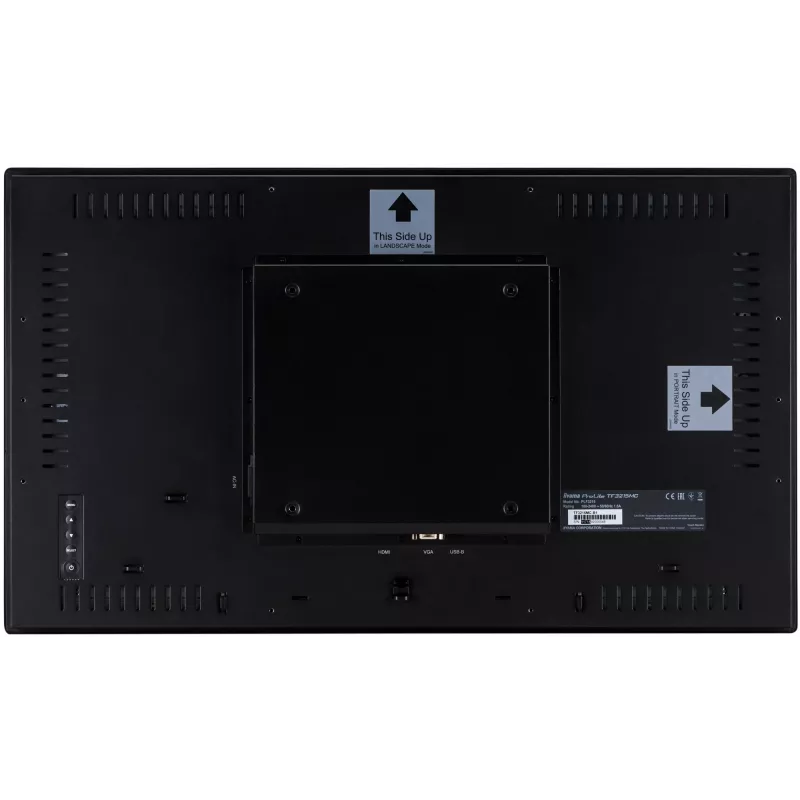 Monitorius iiyama ProLite TF3215MC-B2AG 80 cm (31,5 colio) 1920 x 1080 pikselių Full HD LED jutiklinis ekranas kioskams juodas