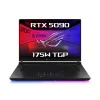 Nešiojamas kompiuteris ASUS ROG Strix SCAR 16 G635LX-RW019W Intel Core Ultra 9 275HX 40,6 cm (16 colių) WQXGA 64 GB DDR5-SDRAM 2 TB SSD NVIDIA GeForce RTX 5090 Wi-Fi 7 (802.11be) Windows 11 Home Vokiška Juoda