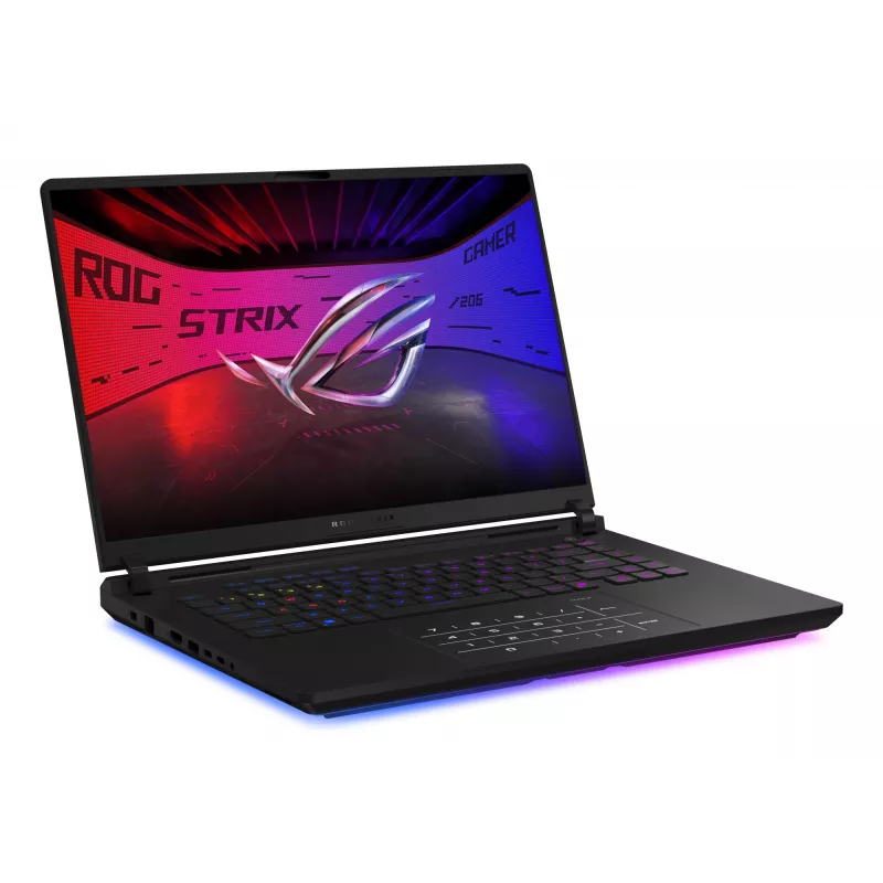 Nešiojamas kompiuteris ASUS ROG Strix SCAR 16 G635LX-RW019W Intel Core Ultra 9 275HX 40,6 cm (16 colių) WQXGA 64 GB DDR5-SDRAM 2 TB SSD NVIDIA GeForce RTX 5090 Wi-Fi 7 (802.11be) Windows 11 Home Vokiška Juoda