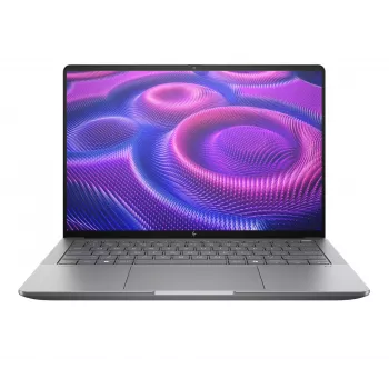 HP ZBook Ultra G1a Copilot+ PC AMD Ryzen AI Max PRO 390 35,6 cm (14 colių) WUXGA 32 GB LPDDR5x-SDRAM Wi-Fi 7 (802.11be) Windows 11 Pro AI darbo stotis, AI kompiuteris Sidabrinis