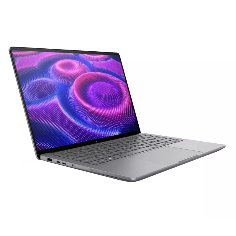HP ZBook Ultra G1a Copilot+ PC AMD Ryzen AI Max PRO 390 35,6 cm (14 colių) WUXGA 32 GB LPDDR5x-SDRAM Wi-Fi 7 (802.11be) Windows 11 Pro AI darbo stotis, AI kompiuteris Sidabrinis