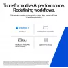 HP ZBook Ultra G1a Copilot+ PC AMD Ryzen AI Max PRO 390 35,6 cm (14 colių) WUXGA 32 GB LPDDR5x-SDRAM Wi-Fi 7 (802.11be) Windows 11 Pro AI darbo stotis, AI kompiuteris Sidabrinis