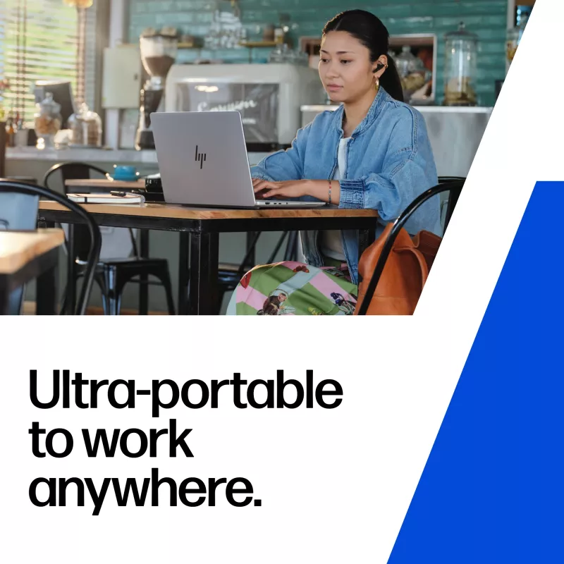 HP ZBook Ultra G1a Copilot+ PC AMD Ryzen AI Max PRO 390 35,6 cm (14 colių) WUXGA 32 GB LPDDR5x-SDRAM Wi-Fi 7 (802.11be) Windows 11 Pro AI darbo stotis, AI kompiuteris Sidabrinis