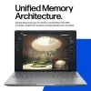HP ZBook Ultra G1a Copilot+ PC AMD Ryzen AI Max PRO 390 35,6 cm (14 colių) WUXGA 32 GB LPDDR5x-SDRAM Wi-Fi 7 (802.11be) Windows 11 Pro AI darbo stotis, AI kompiuteris Sidabrinis