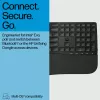 HP 685 Comfort Dual-Mode belaidė klaviatūra, pilno dydžio, membraninė, RF + Bluetooth, juoda