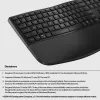 HP 685 Comfort Dual-Mode belaidė klaviatūra, pilno dydžio, membraninė, RF + Bluetooth, juoda