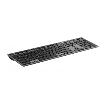 HP 725 Multi-Device belaidis klaviatūros ir pelės rinkinys, pilno dydžio, įkraunamas, Bluetooth, RF, juodas
