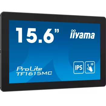 iiyama ProLite TF1615MC-B1 monitor 39,6 cm (15,6 col.) Full HD 1920x1080 liečiamasis ekranas juodas