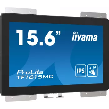 iiyama ProLite TF1615MC-B1 monitor 39,6 cm (15,6 col.) Full HD 1920x1080 liečiamasis ekranas juodas