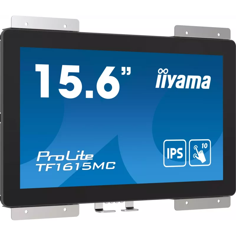 iiyama ProLite TF1615MC-B1 monitor 39,6 cm (15,6 col.) Full HD 1920x1080 liečiamasis ekranas juodas
