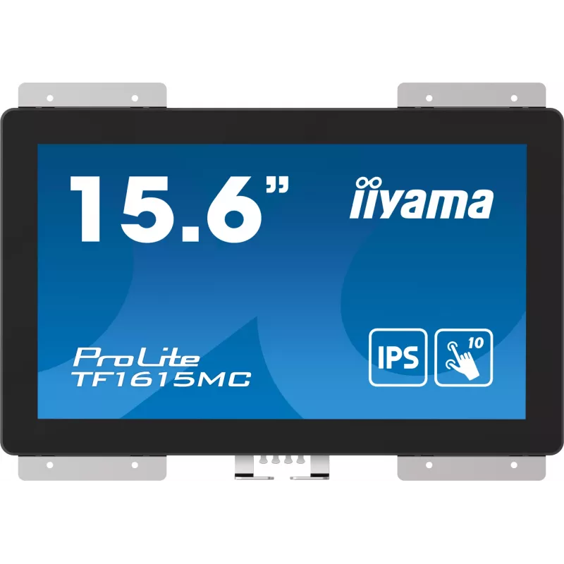 iiyama ProLite TF1615MC-B1 monitor 39,6 cm (15,6 col.) Full HD 1920x1080 liečiamasis ekranas juodas