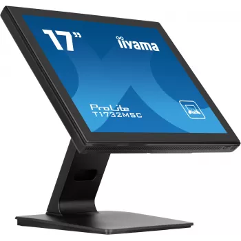 iiyama ProLite monitor 43,2 cm (17 colių) 1280 x 1024 pikselių LED liečiamasis stalas juodas