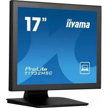 iiyama ProLite monitor 43,2 cm (17 colių) 1280 x 1024 pikselių LED liečiamasis stalas juodas