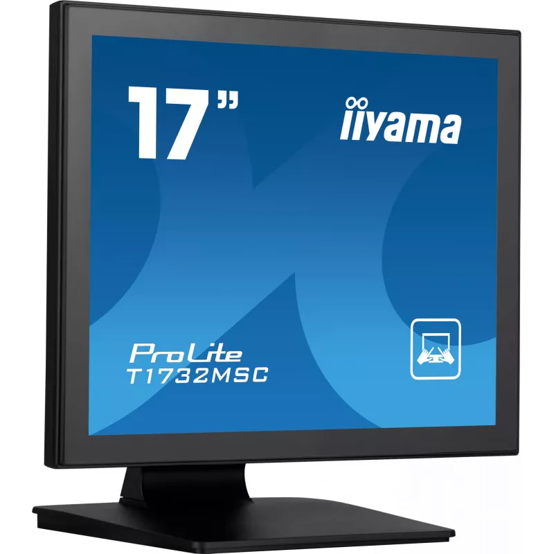 iiyama ProLite monitor 43,2 cm (17 colių) 1280 x 1024 pikselių LED liečiamasis stalas juodas