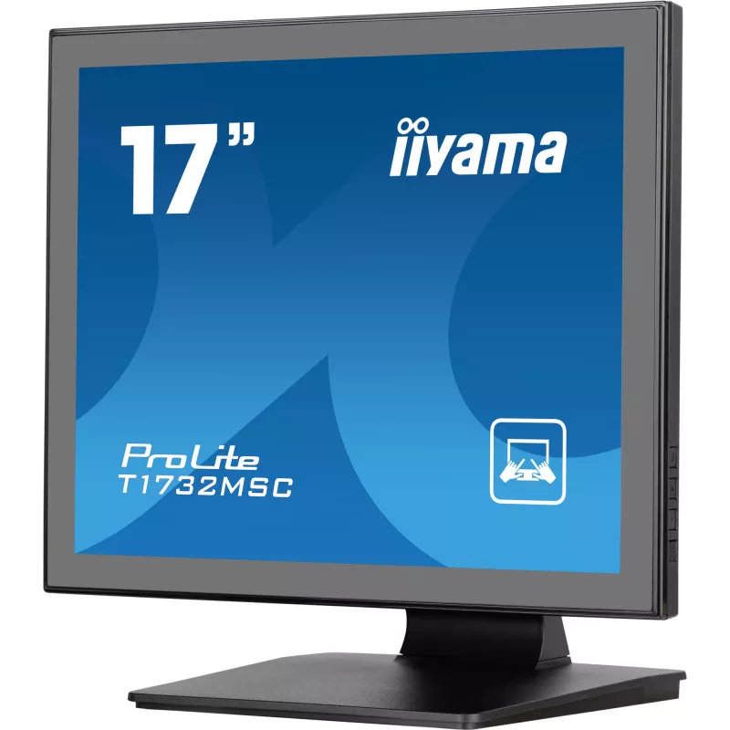 iiyama ProLite monitor 43,2 cm (17 colių) 1280 x 1024 pikselių LED liečiamasis stalas juodas