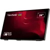 Viewsonic TD2465 interaktyvus plokščiasis ekranas 61 cm (24 colių) LED 250 cd/m² Full HD juodas su liečiamuoju ekranu