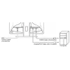 Monitorius iiyama ProLite B1980S-W1 48,3 cm (19 colių) 1280x1024 SVGA LED baltas