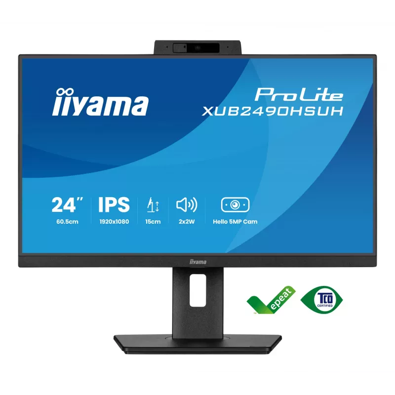 Monitorius iiyama XUB2490HSUH-B2 23,8 colių Full HD IPS LED juodas