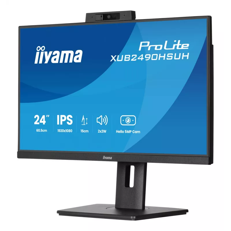 Monitorius iiyama XUB2490HSUH-B2 23,8 colių Full HD IPS LED juodas