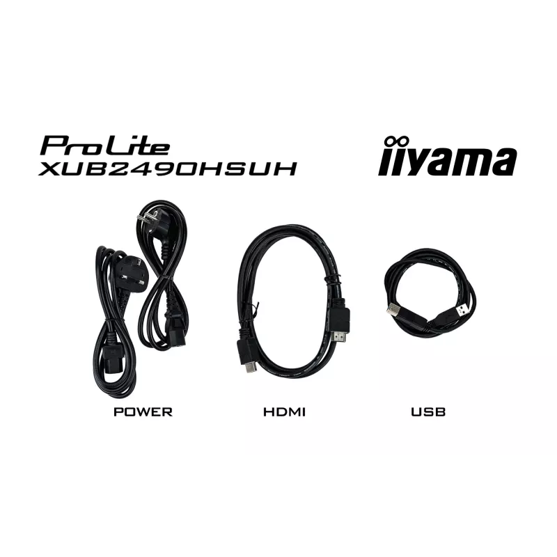 Monitorius iiyama XUB2490HSUH-B2 23,8 colių Full HD IPS LED juodas