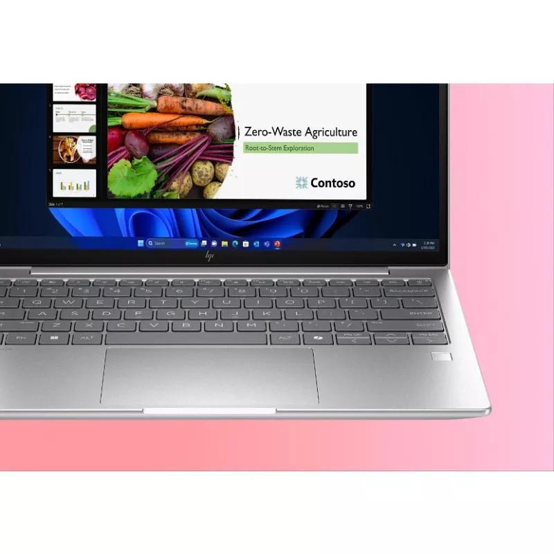 HP EliteBook 6 G1i AI PC nešiojamas kompiuteris Intel Core Ultra 5 225U 33,8 cm (13,3 colio) WUXGA 16 GB DDR5-SDRAM Wi-Fi 7 (802.11be) Windows 11 Pro sidabrinis