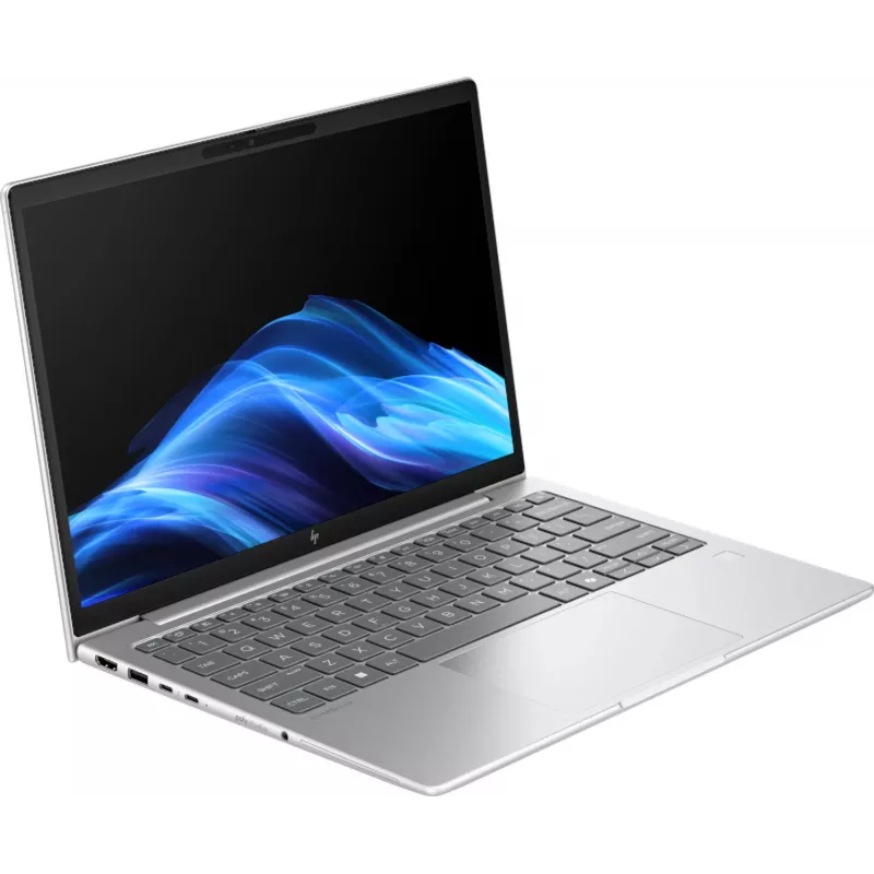 HP EliteBook 6 G1i AI nešiojamas kompiuteris Intel Core Ultra 7 255U 33,8 cm (13,3 colio) WUXGA 32 GB DDR5-SDRAM Wi-Fi 7 (802.11be) Windows 11 Pro sidabrinis