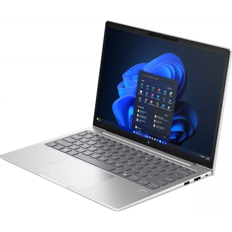 HP EliteBook 6 G1i AI nešiojamas kompiuteris Intel Core Ultra 7 255U 33,8 cm (13,3 colio) WUXGA 32 GB DDR5-SDRAM Wi-Fi 7 (802.11be) Windows 11 Pro sidabrinis