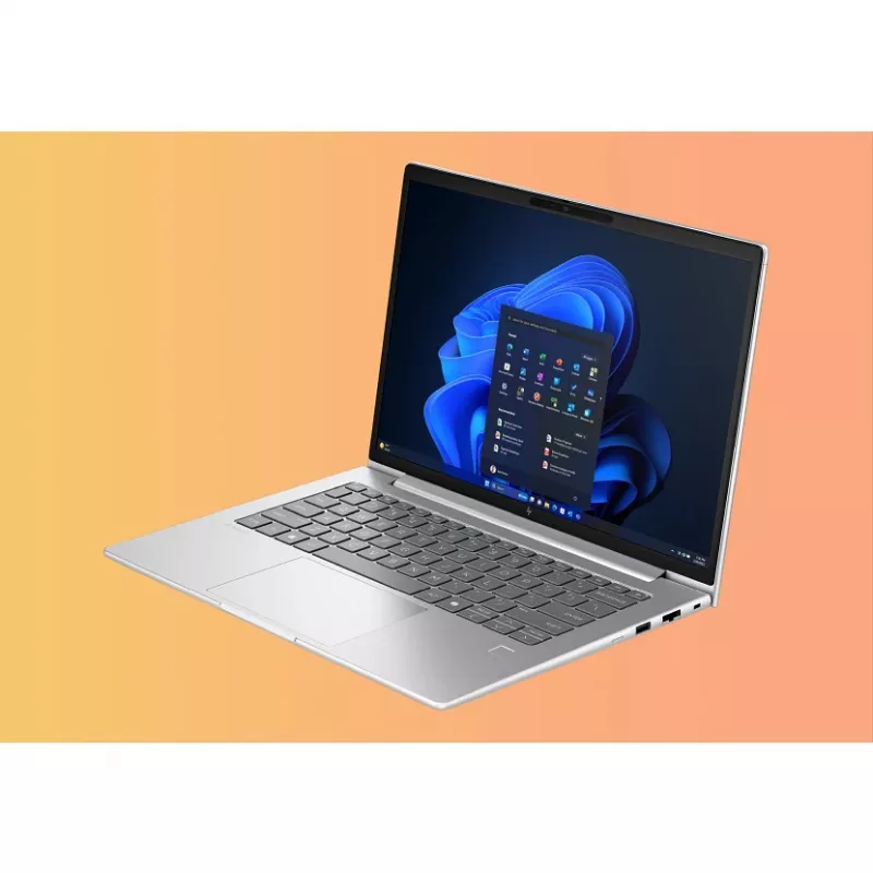 HP EliteBook 6 G1i AI nešiojamas kompiuteris Intel Core Ultra 5 225U 35,6 cm (14 colių) WUXGA 16 GB DDR5-SDRAM Wi-Fi 7 (802.11be) Windows 11 Pro sidabrinis