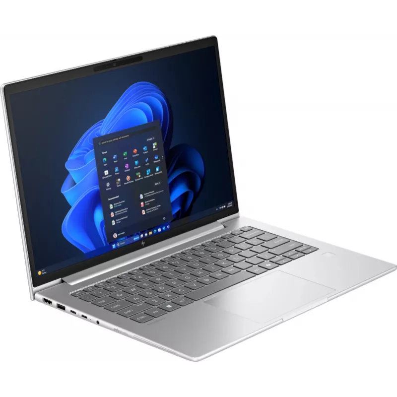 HP EliteBook 6 G1i AI nešiojamas kompiuteris Intel Core Ultra 7 255U 35,6 cm (14 colių) WUXGA 32 GB DDR5-SDRAM Wi-Fi 7 (802.11be) Windows 11 Pro sidabrinis