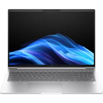 HP EliteBook 6 G1i AI nešiojamas kompiuteris Intel Core Ultra 5 225U 40,6 cm (16 colių) WUXGA 16 GB DDR5-SDRAM Wi-Fi 7 (802.11be) Windows 11 Pro sidabrinis