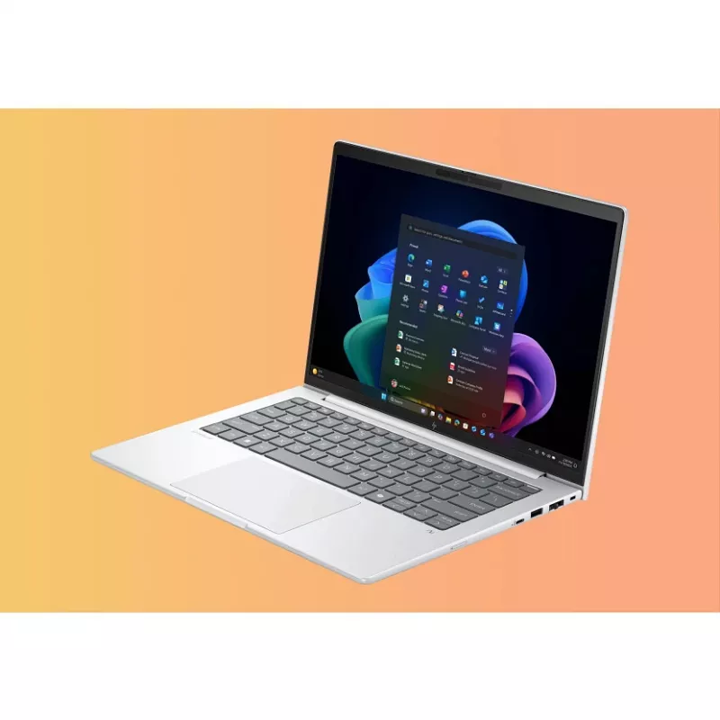 HP EliteBook 8 G1i AD3H3ET verslo nešiojamas kompiuteris, Intel Core Ultra 5 228V, 14 colių 2.5K, 32GB LPDDR5x, 512GB SSD, Windows 11 Pro, vokiška QWERTZ klaviatūra