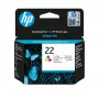 Rašalo kasetė HP C9352AE Color No.22 5 ml