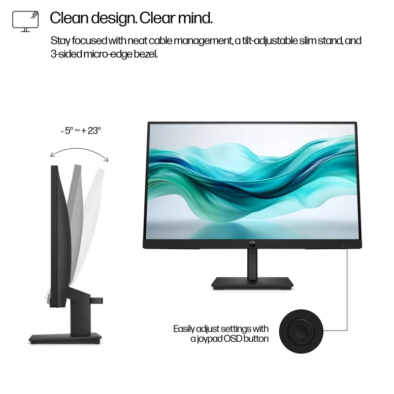 Monitorius HP Series 3 Pro 21,5 colio FHD LCD 1920 x 1080