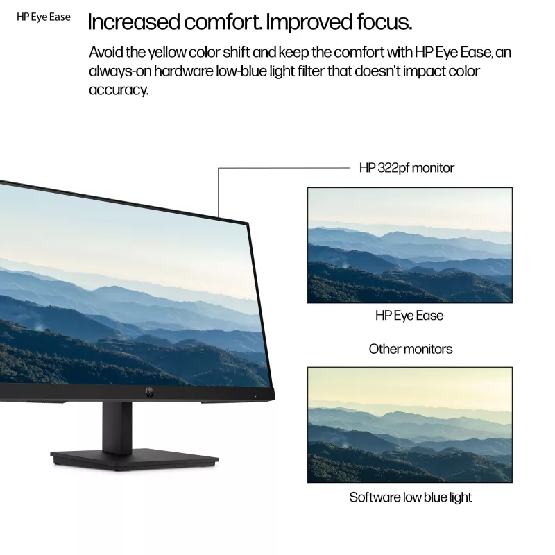 Monitorius HP Series 3 Pro 21,5 colio FHD LCD 1920 x 1080