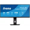 Monitorius IIYAMA ProLite XUB3493WQSU-B6 34 colių 3440×1440 UltraWide QHD IPS LED, 1 ms, USB 3.2 stotelė, garsiakalbiai, VESA, aukščio reguliavimas
