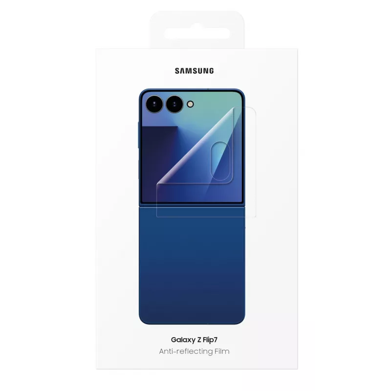Samsung Anti-Refleksinė Plėvelė, Samsung, Galaxy Z Flip7, Skaidri, 2 vnt.