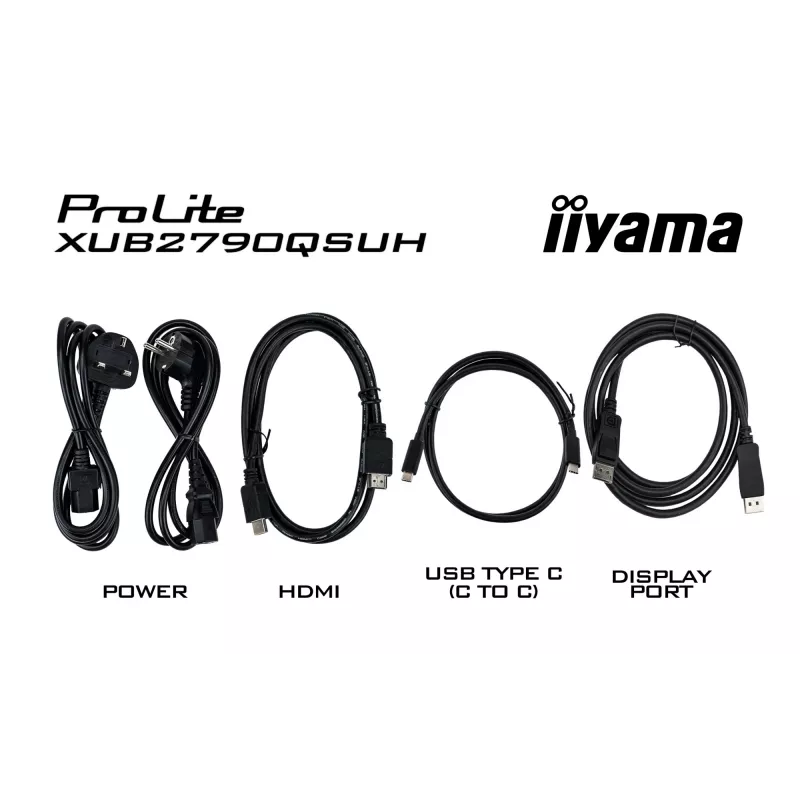 Monitorius iiyama ProLite XUB2790QSUH-B2 27 colių QHD LED juodas